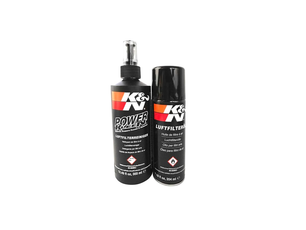 K&N Engineering Reinigungsset (Ölspray 204ml & Reiniger 335ml) 99-5003EU