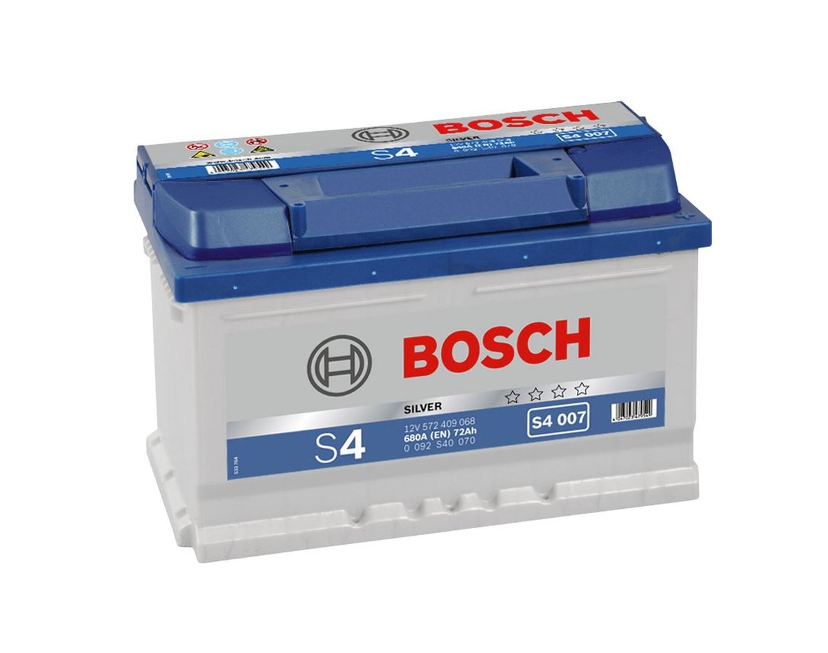 Bosch Starterbatterie S4 12V 72Ah 680A BMW 3 Limousine, 0092S40070