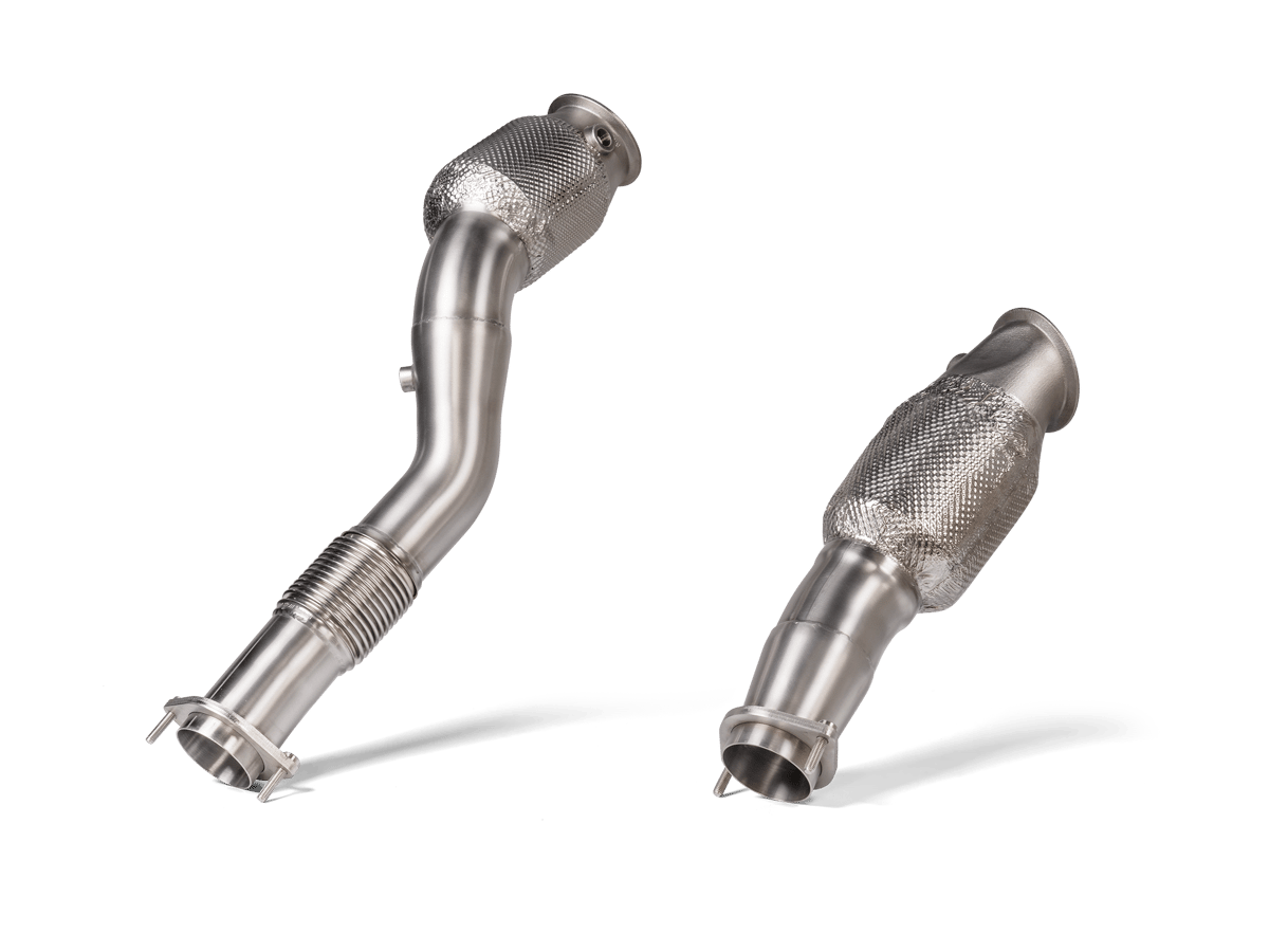 Akrapovic Downpipe mit Sportkatalysator DP-BM/SS/8