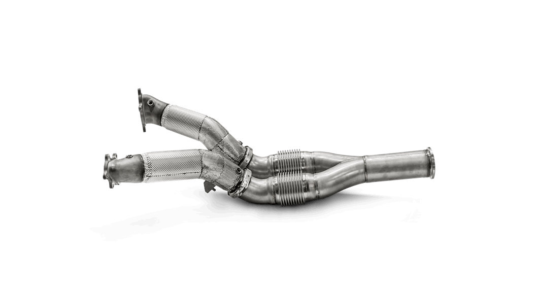 Akrapovic Downpipe mit Link Pipe DP/L-NI/SS/1