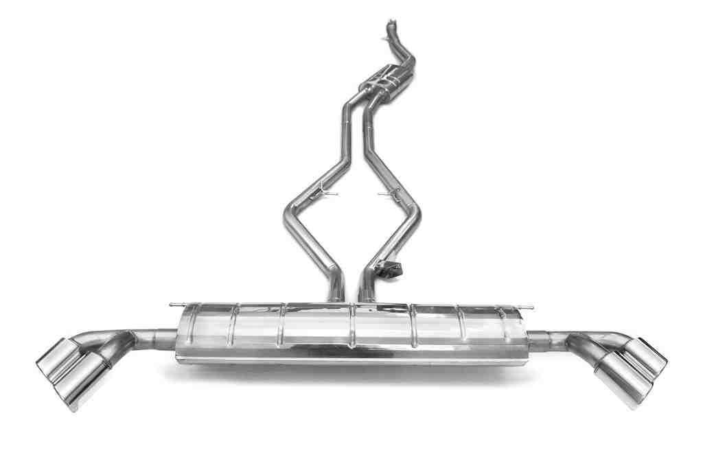 Eisenmann Endschalldämpfer mit Mittelschalldämpfer B5420.20904