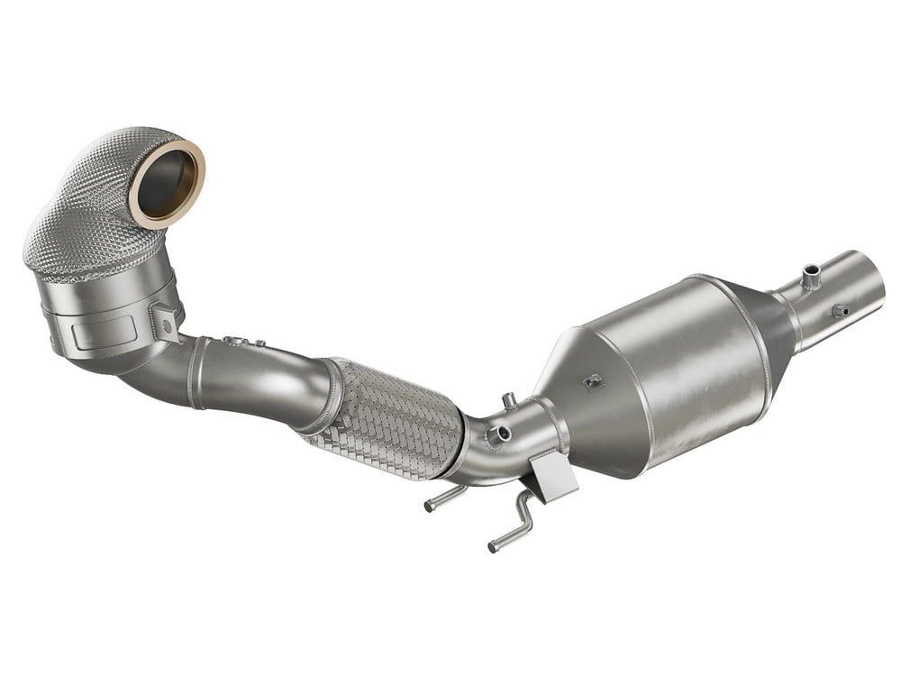 HJS Tuning Downpipe mit Sportkatalysator 90 82 1160