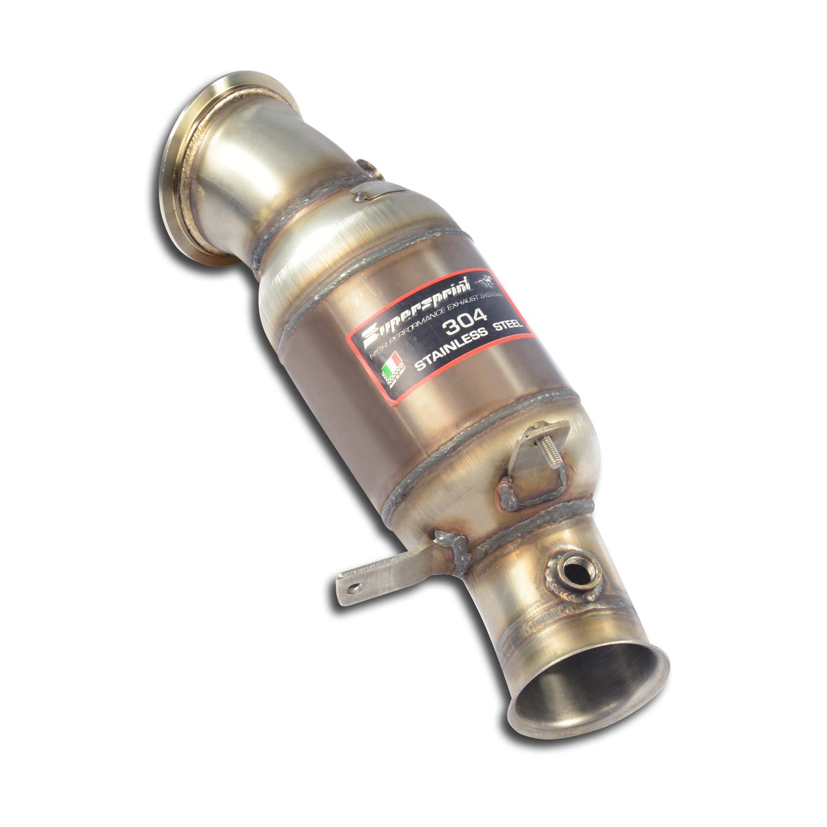 Supersprint Downpipe mit Sportkatalysator 047321