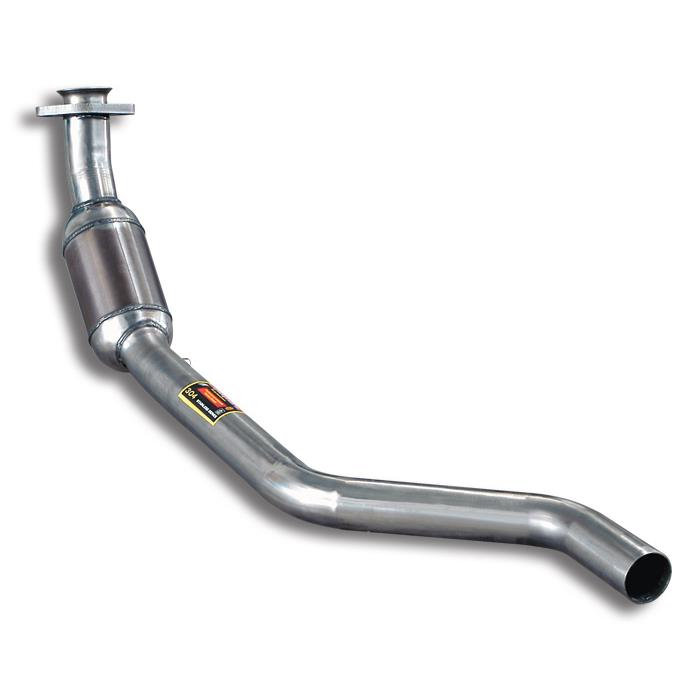 Supersprint Downpipe mit Sportkatalysator links 130822