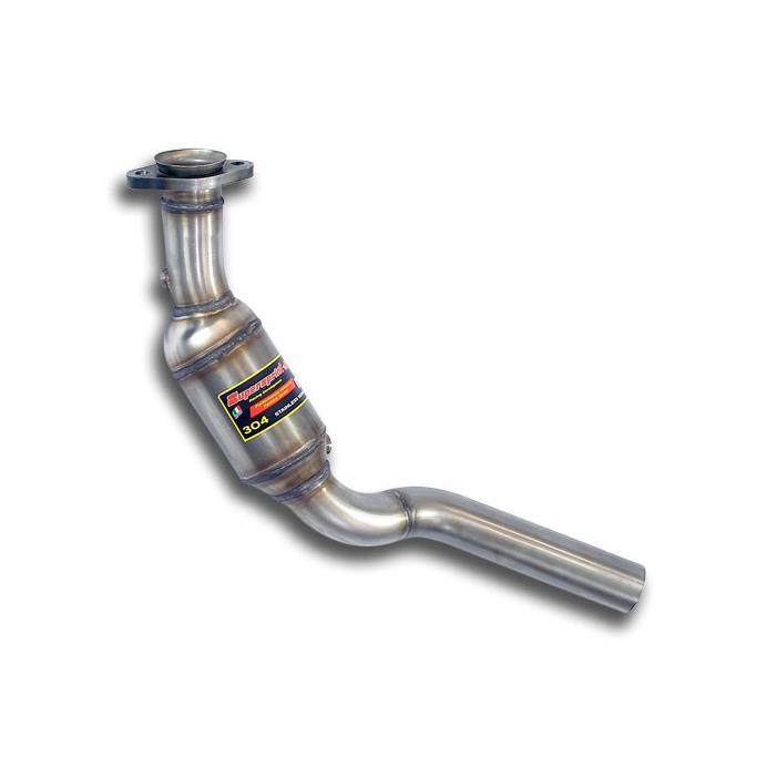 Supersprint Downpipe mit Sportkatalysator links 131222