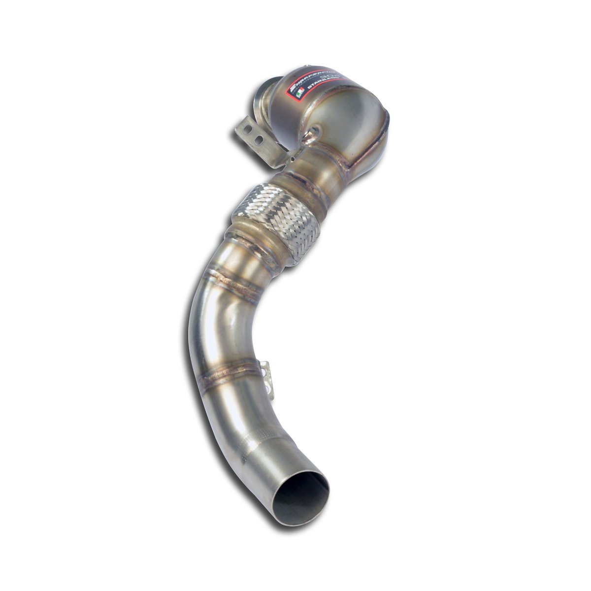 Supersprint Downpipe mit Sportkatalysator links 525241