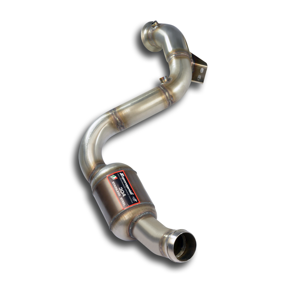 Supersprint Downpipe mit Sportkatalysator links 721981