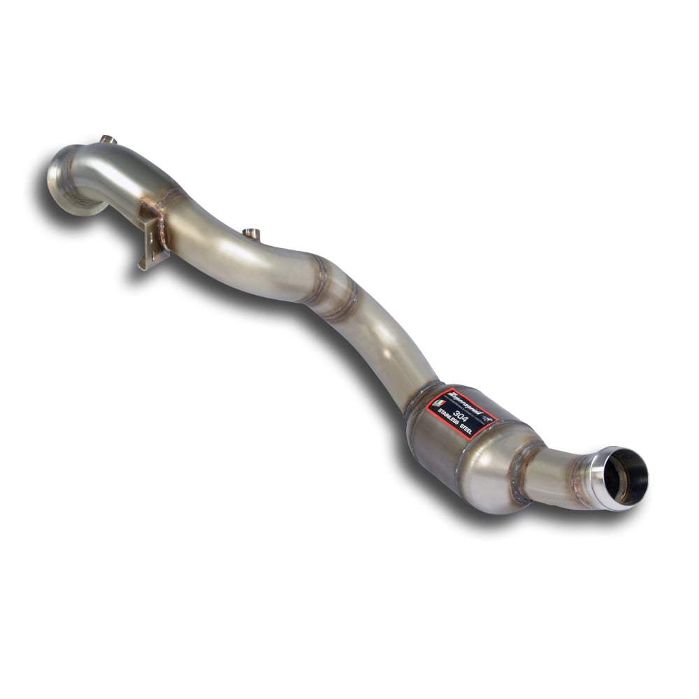 Supersprint Downpipe mit Sportkatalysator rechts 722361