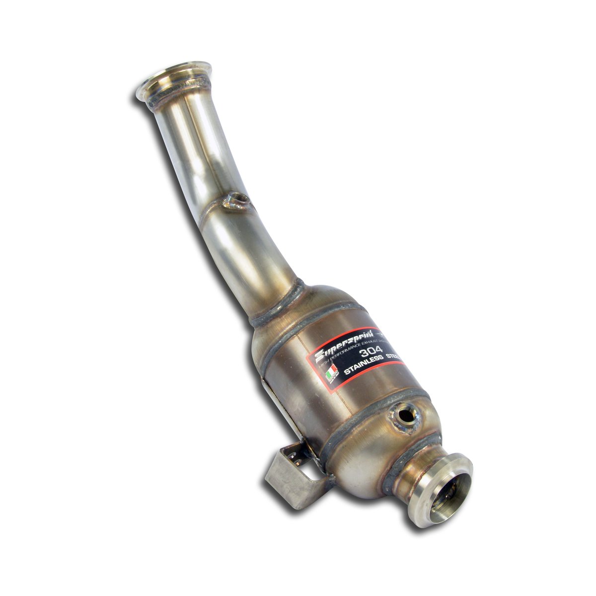 Supersprint Downpipe mit Sportkatalysator rechts 722721