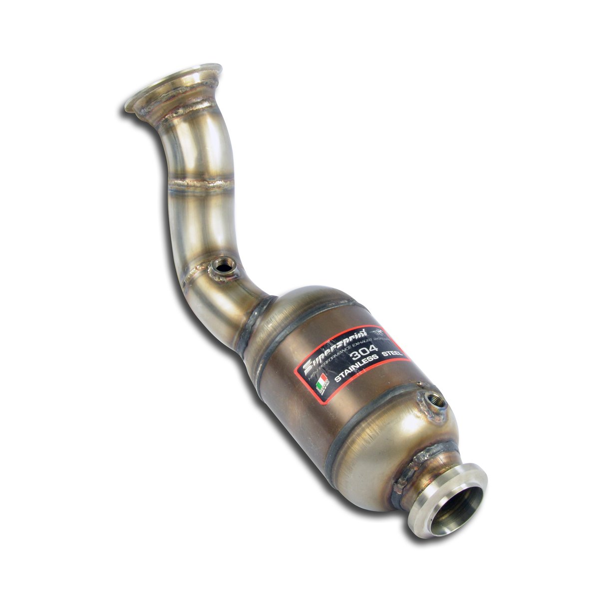 Supersprint Downpipe mit Sportkatalysator links 722741