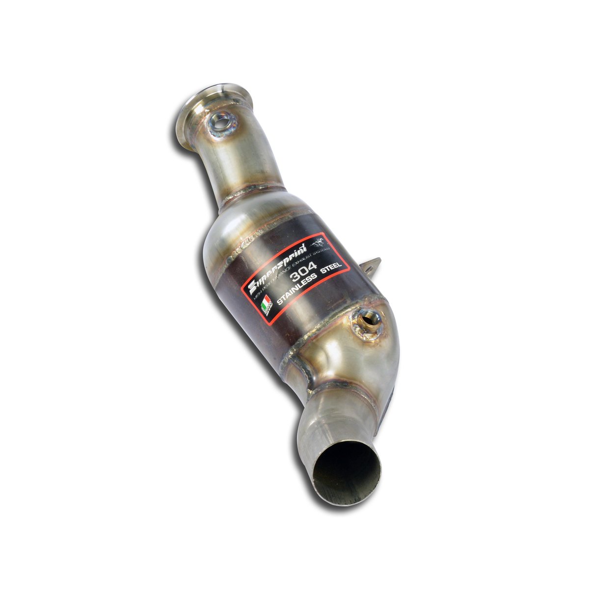 Supersprint Downpipe mit Sportkatalysator links 756541