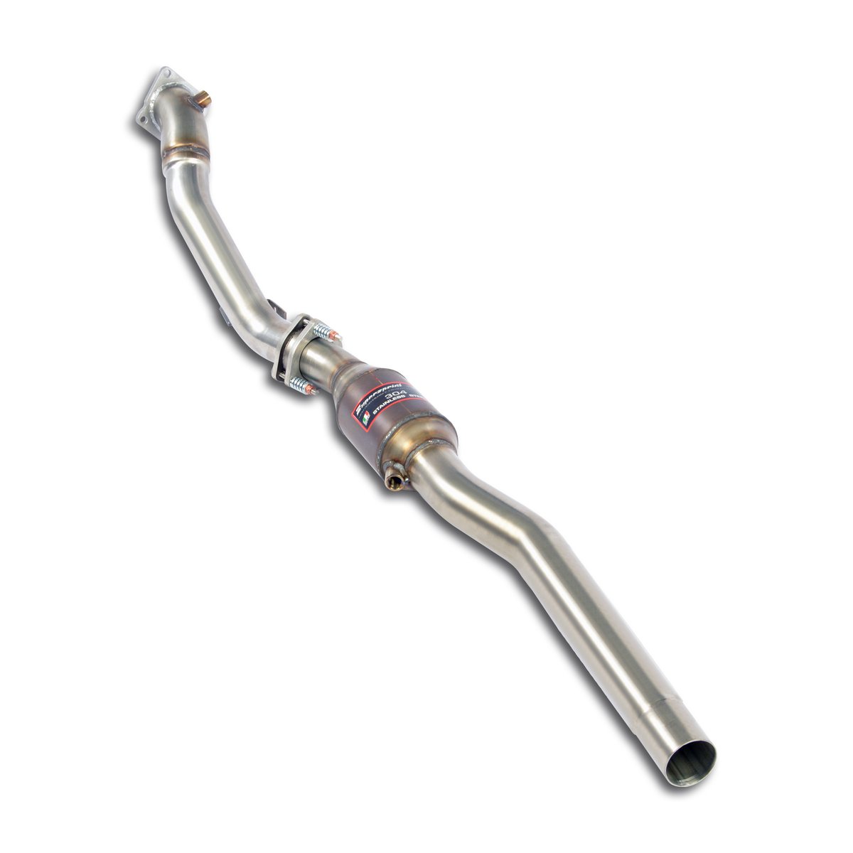 Supersprint Downpipe mit Sportkatalysator links 762541
