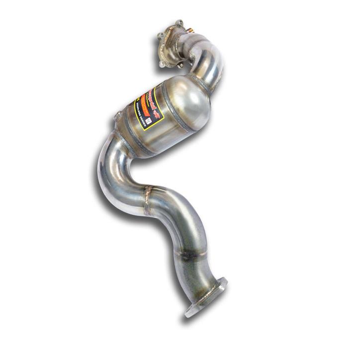Supersprint Downpipe mit Sportkatalysator rechts 771321