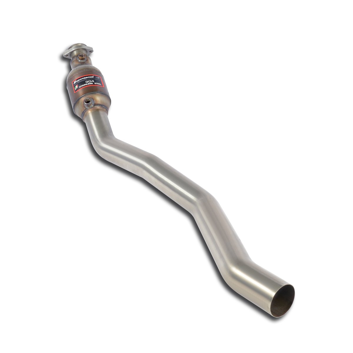 Supersprint Downpipe mit Sportkatalysator rechts 849421