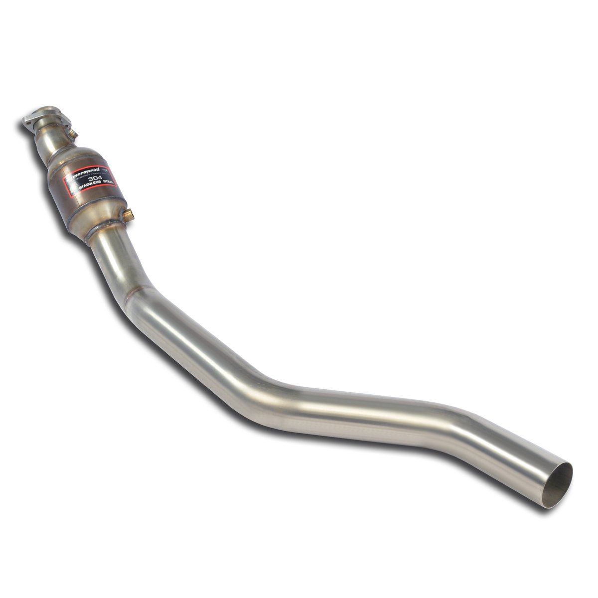 Supersprint Downpipe mit Sportkatalysator links 849441
