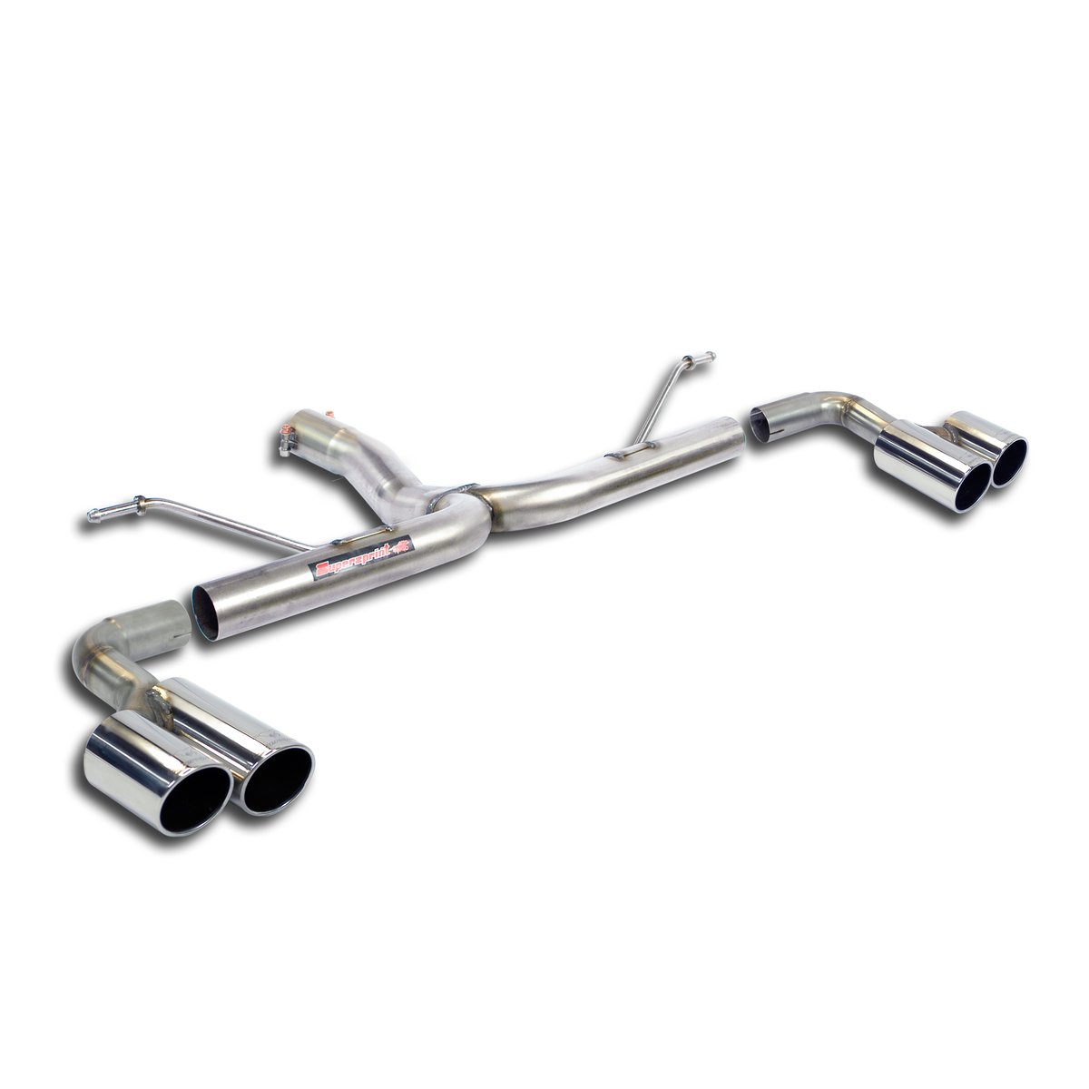 Supersprint Racepipe Kit mit Endrohr Set - rechts und links 989546