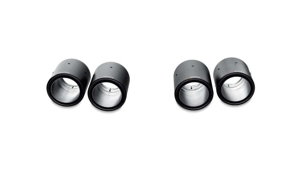 Akrapovic Endrohr Set Carbon Matt TP-CT/10