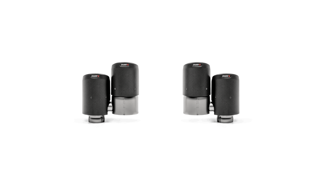 Akrapovic Endrohr Set Carbon Matt TP-CT/48