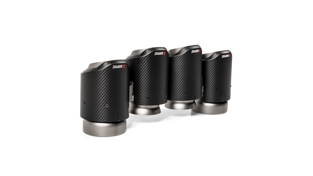 Akrapovic Endrohr Set Carbon Matt TP-CT/59