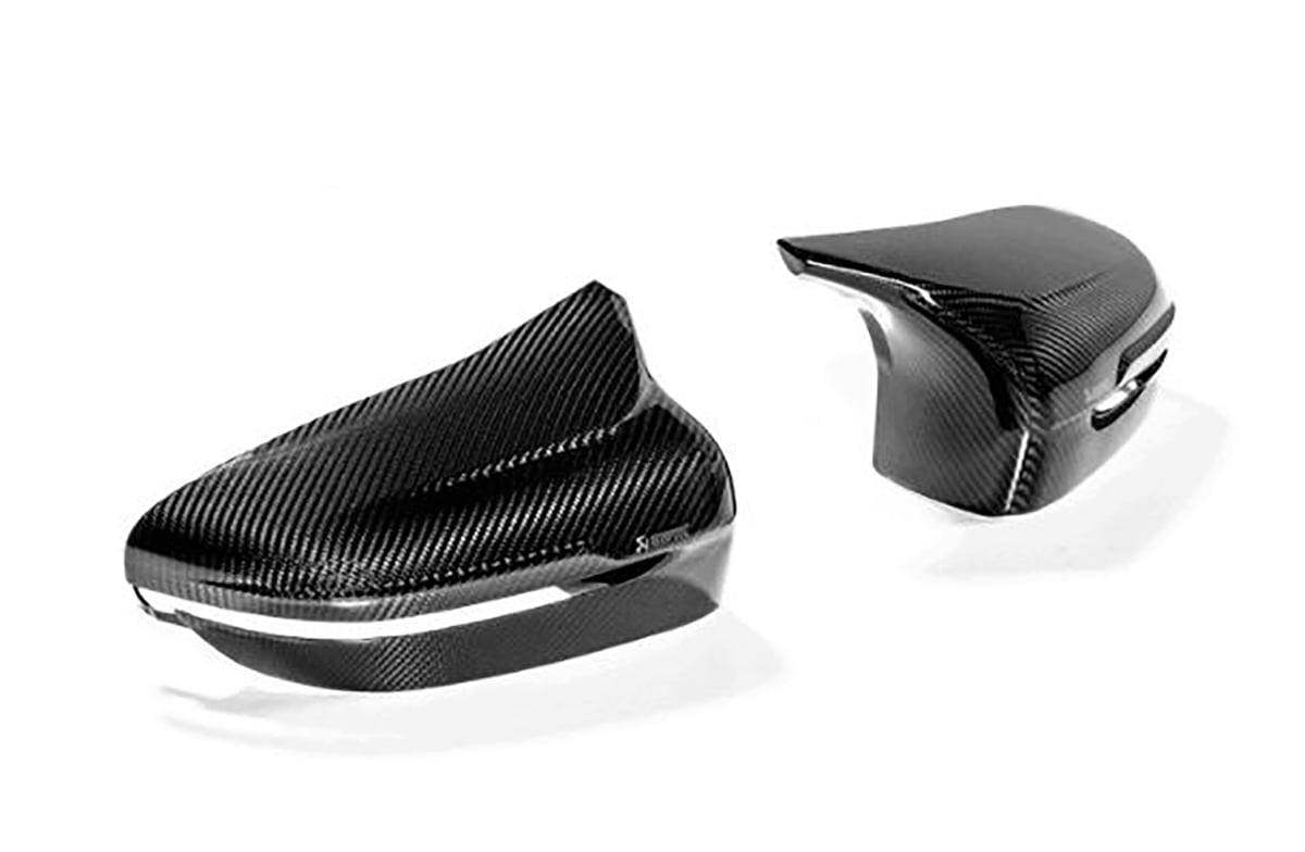 Akrapovic Aussenspiegelkappen Set Carbon - Hochglanz WM-BM/CA/3/G