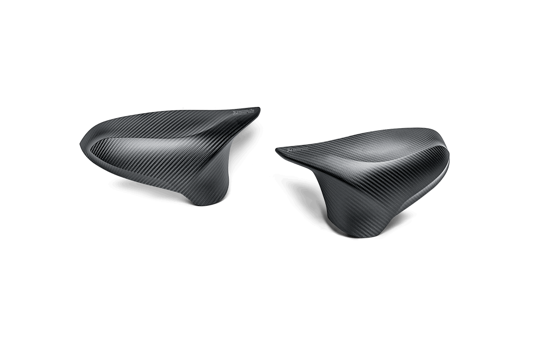 Akrapovic Aussenspiegelkappen Set Carbon - Matt WM-BM/CA/2/M