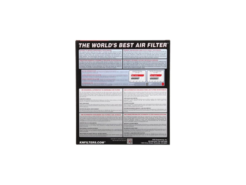 K&N Engineering Sportluftfilter 33-2997