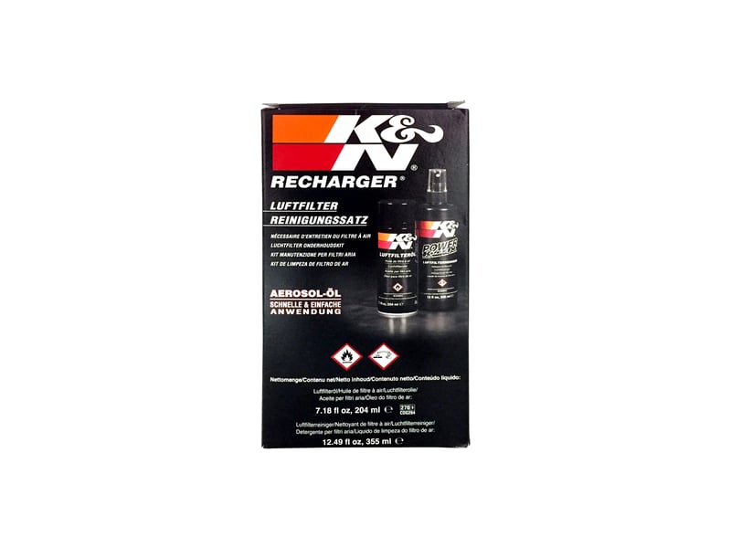 K&N Engineering Reinigungsset (Ölspray 204ml & Reiniger 335ml) 99-5003EU