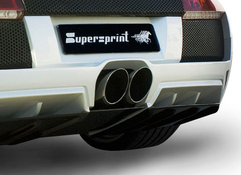 Supersprint Endrohr Set 350426