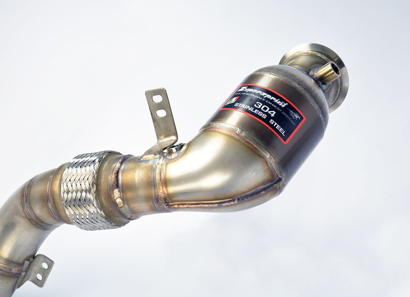 Supersprint Downpipe mit Sportkatalysator links 525241