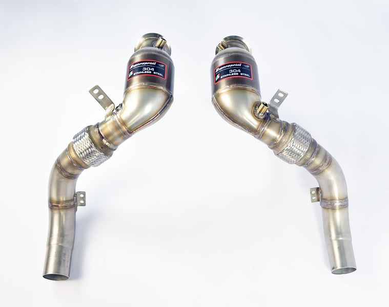Supersprint Downpipe mit Sportkatalysator links 525241