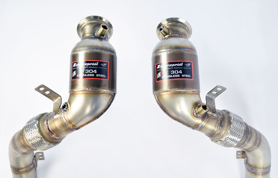 Supersprint Downpipe mit Sportkatalysator links 525241