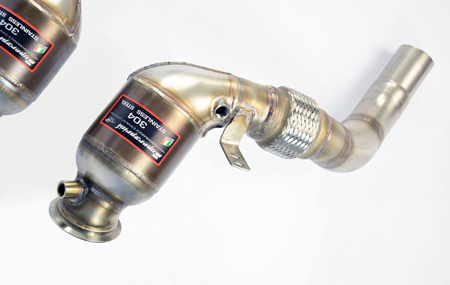 Supersprint Downpipe mit Sportkatalysator links 525241