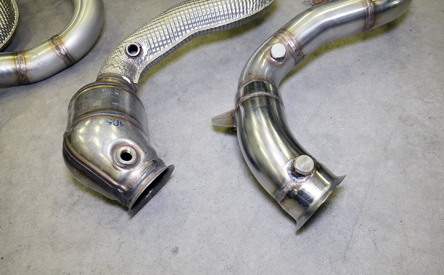 Supersprint Downpipe Kit - rechts und links 721911
