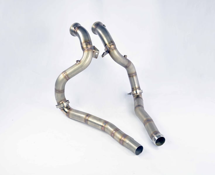 Supersprint Downpipe Kit - rechts und links 722311