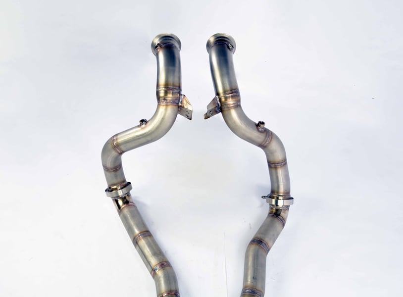 Supersprint Downpipe Kit - rechts und links 722311