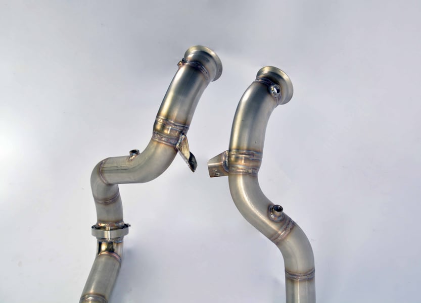 Supersprint Downpipe Kit - rechts und links 722311