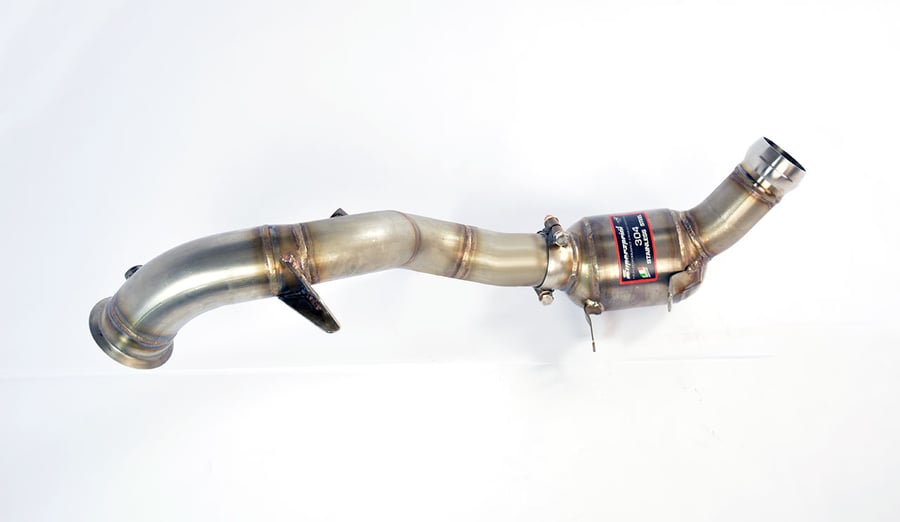 Supersprint Downpipe mit Sportkatalysator rechts 723161
