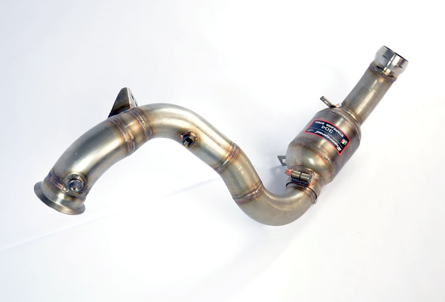Supersprint Downpipe mit Sportkatalysator links 723181
