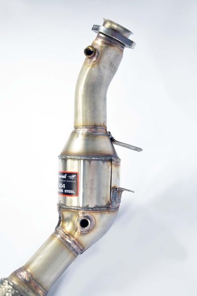 Supersprint Downpipe mit Sportkatalysator links 723241