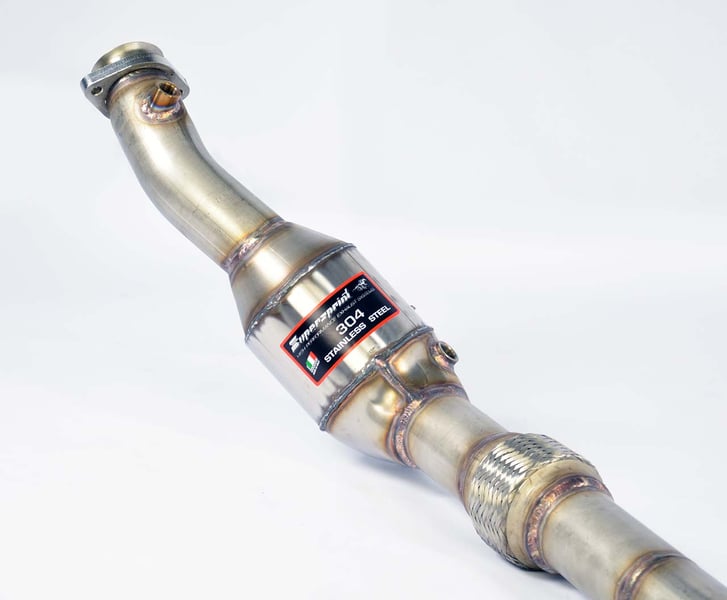 Supersprint Downpipe mit Sportkatalysator links 723241