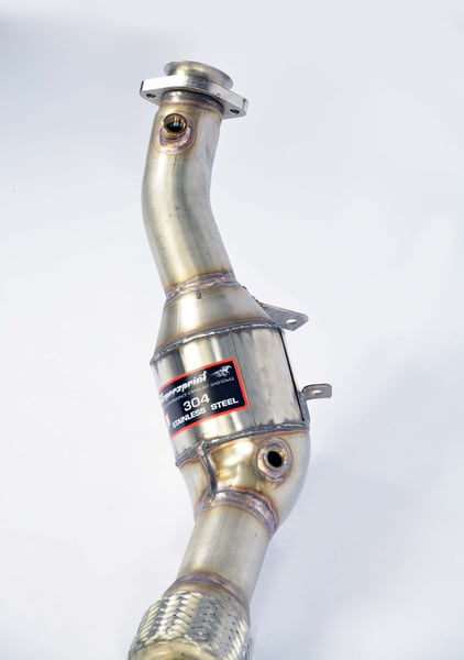 Supersprint Downpipe mit Sportkatalysator links 723241