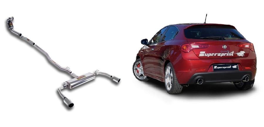 Supersprint Downpipe mit Sportkatalysator 755321