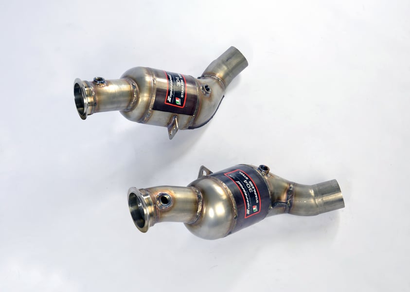 Supersprint Downpipe mit Sportkatalysator links 756541