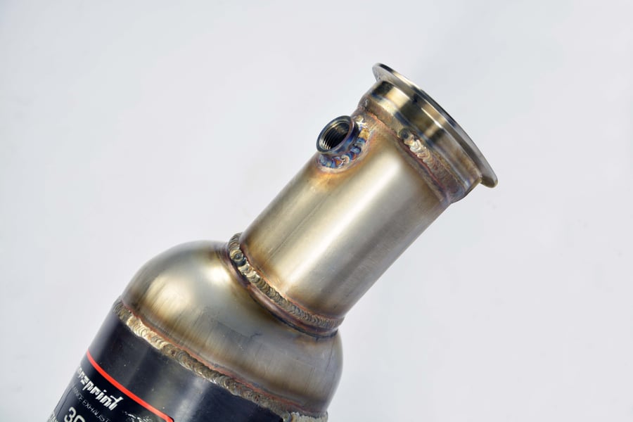 Supersprint Downpipe mit Sportkatalysator links 756541