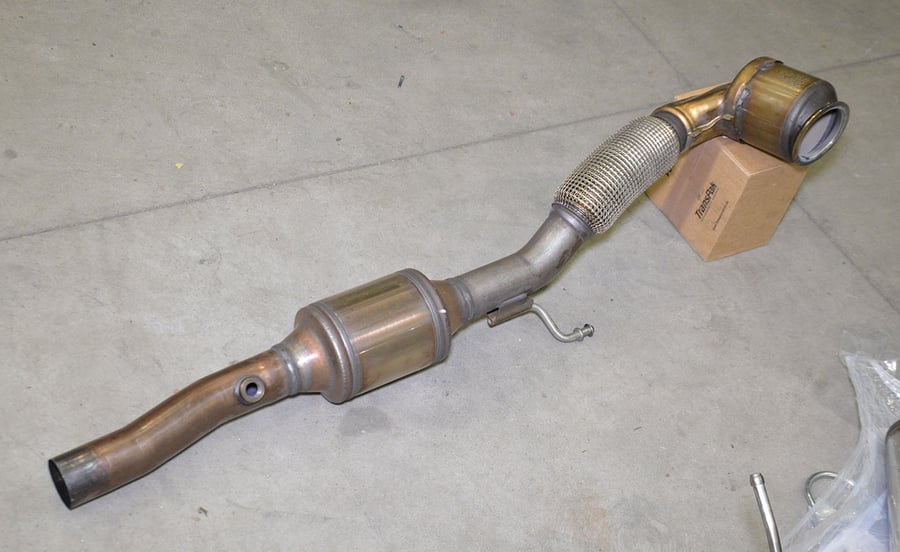 Supersprint Downpipe mit Sportkatalysator 774741