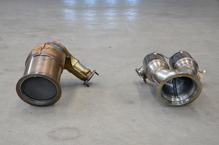 Supersprint Downpipe mit Sportkatalysator 777521