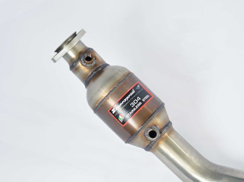 Supersprint Downpipe mit Sportkatalysator rechts 849421