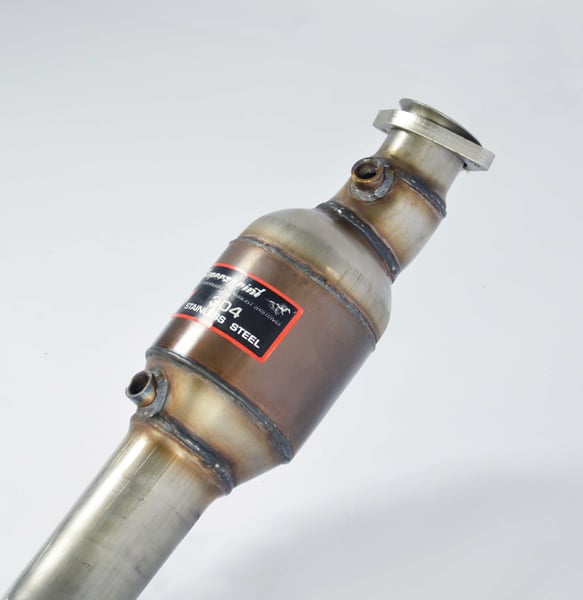 Supersprint Downpipe mit Sportkatalysator rechts 849421