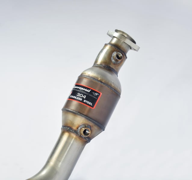 Supersprint Downpipe mit Sportkatalysator links 849441
