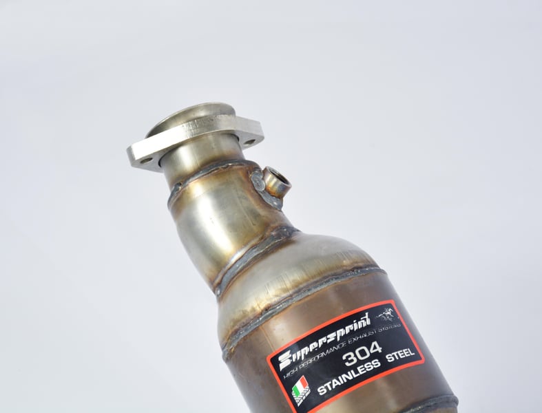 Supersprint Downpipe mit Sportkatalysator links 849441